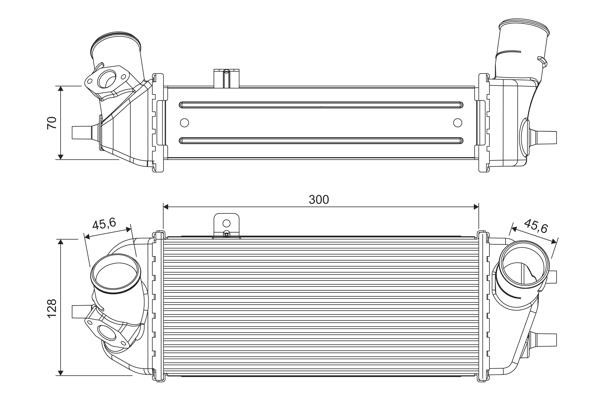 Valeo 818691 Chłodnica powietrza doładowującego (intercooler) 818691: Dobra cena w Polsce na 2407.PL - Kup Teraz!