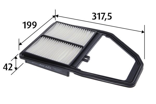 Valeo 585225 Air filter 585225: Buy near me in Poland at 2407.PL - Good price!