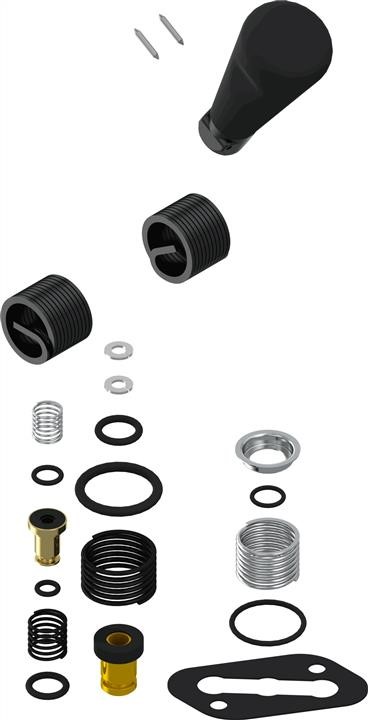 Wabco 961 722 004 2 Handbrake valve repair kit 9617220042: Buy near me at 2407.PL in Poland at an Affordable price!
