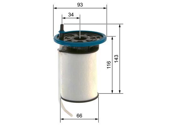 Bosch Топливный фильтр – цена 153 PLN