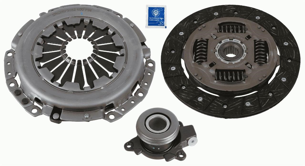 SACHS 3000 990 256 Clutch kit 3000990256: Buy near me at 2407.PL in Poland at an Affordable price!