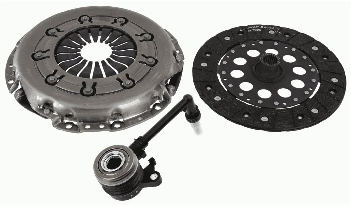 SACHS 3000 990 555 Clutch kit 3000990555: Buy near me at 2407.PL in Poland at an Affordable price!