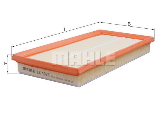 Mahle/Knecht LX 4922 Air filter LX4922: Buy near me in Poland at 2407.PL - Good price!