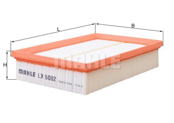 Mahle/Knecht LX 5082 Air filter LX5082: Buy near me at 2407.PL in Poland at an Affordable price!