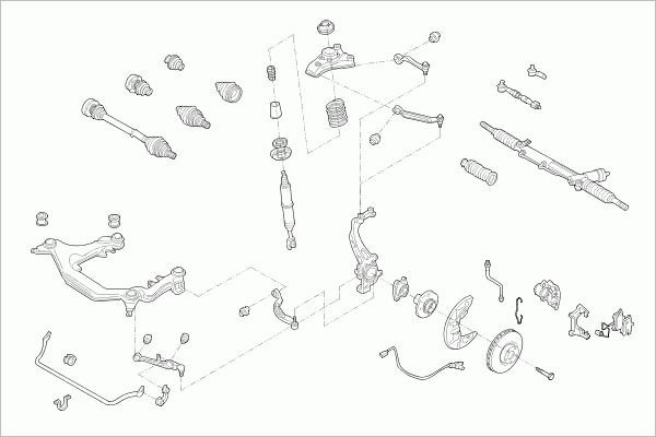 SACHS AUDI-A4B6-FS008 Steering AUDIA4B6FS008: Buy near me in Poland at 2407.PL - Good price!