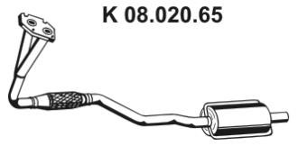 Eberspaecher 08.020.65 Catalytic Converter 0802065: Buy near me in Poland at 2407.PL - Good price!