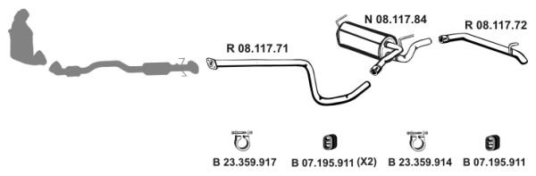 Eberspaecher 082783 Глушитель 082783: Отличная цена - Купить в Польше на 2407.PL!