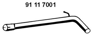 Eberspaecher 91 11 7001 Rura wydechowa 91117001: Dobra cena w Polsce na 2407.PL - Kup Teraz!