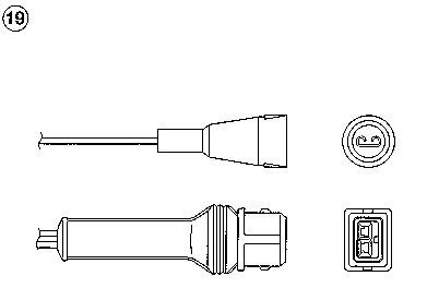 NGK 0204 Lambda Sensor 0204: Buy near me in Poland at 2407.PL - Good price!