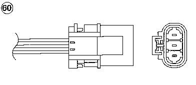 NGK 1907 Lambda Sensor 1907: Buy near me in Poland at 2407.PL - Good price!