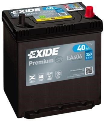 Exide EA406 Аккумулятор Exide Premium 12В 40Ач 350А(EN) R+ EA406: Отличная цена - Купить в Польше на 2407.PL!