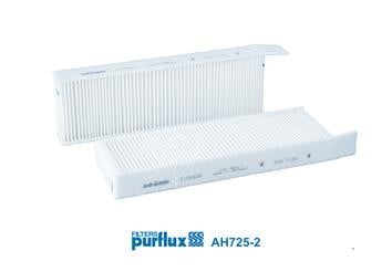 Purflux AH725-2 Filter, interior air AH7252: Buy near me in Poland at 2407.PL - Good price!