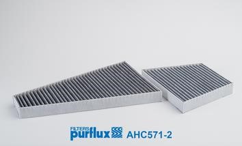 Purflux AHC571-2 Filter, interior air AHC5712: Buy near me in Poland at 2407.PL - Good price!