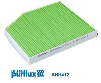Purflux AHH412 Фільтр салону AHH412: Приваблива ціна - Купити у Польщі на 2407.PL!