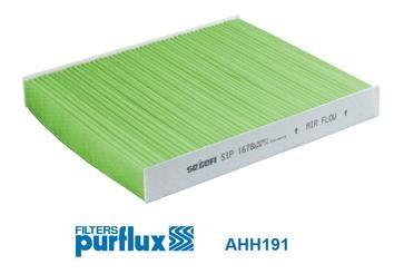 Purflux AHH191 Filter, interior air AHH191: Buy near me at 2407.PL in Poland at an Affordable price!