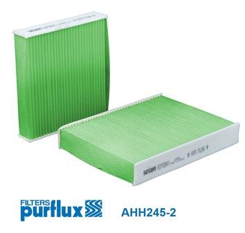 Purflux AHH245-2 Filter, interior air AHH2452: Buy near me in Poland at 2407.PL - Good price!