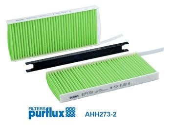 Purflux AHH273-2 Filter, interior air AHH2732: Buy near me in Poland at 2407.PL - Good price!