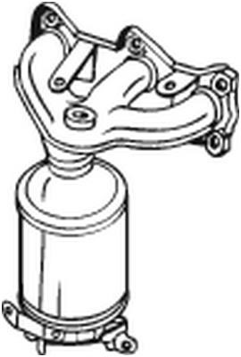 Bosal 090-805 Catalytic Converter 090805: Buy near me in Poland at 2407.PL - Good price!