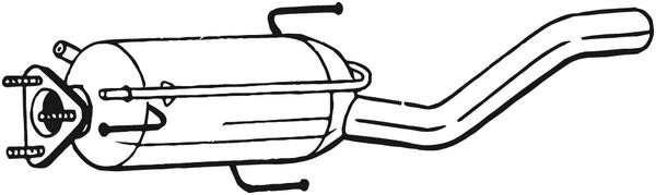 Bosal 095-321 Filtr cząstek stałych DPF 095321: Dobra cena w Polsce na 2407.PL - Kup Teraz!