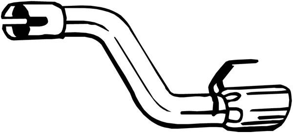 Bosal 750-263 Exhaust pipe 750263: Buy near me in Poland at 2407.PL - Good price!