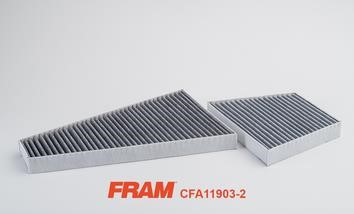 Fram CFA11903-2 Filter, interior air CFA119032: Buy near me at 2407.PL in Poland at an Affordable price!