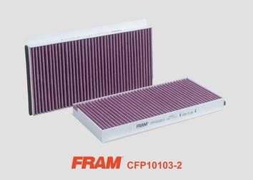 Fram CFP10103-2 Filtr kabinowy CFP101032: Dobra cena w Polsce na 2407.PL - Kup Teraz!