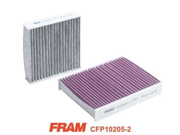 Fram CFP10205-2 Filter, interior air CFP102052: Buy near me in Poland at 2407.PL - Good price!