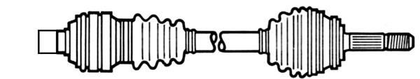 Friesen FDS1540 Drive shaft FDS1540: Buy near me in Poland at 2407.PL - Good price!