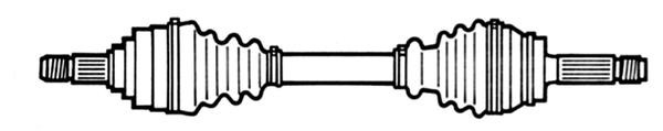 Friesen FDS2068 Drive shaft FDS2068: Buy near me in Poland at 2407.PL - Good price!