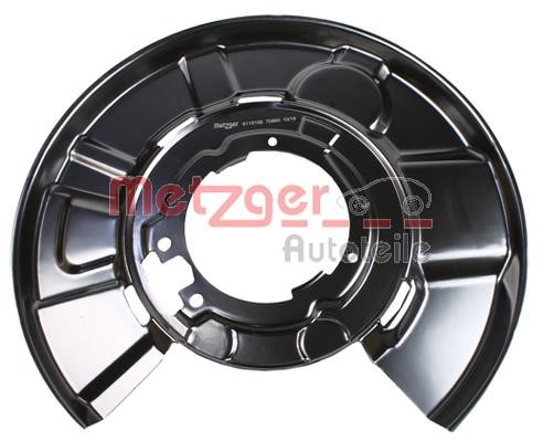 Metzger 6115156 Brake dust shield 6115156: Buy near me in Poland at 2407.PL - Good price!