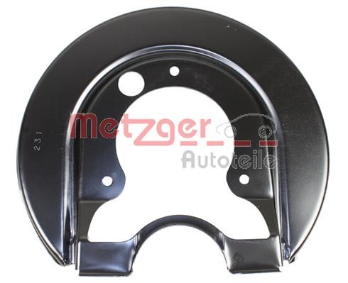 Metzger 6115206 Brake dust shield 6115206: Buy near me in Poland at 2407.PL - Good price!