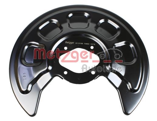 Metzger 6115199 Brake dust shield 6115199: Buy near me in Poland at 2407.PL - Good price!