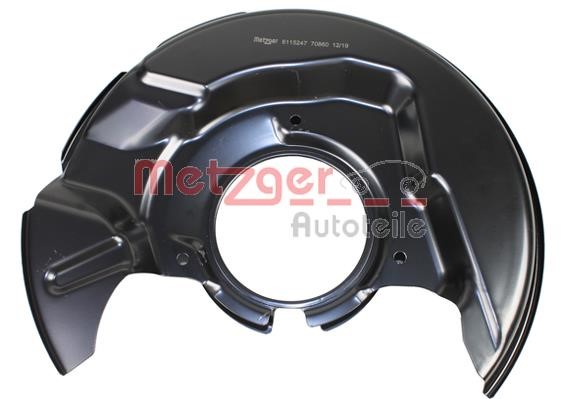 Metzger 6115247 Brake dust shield 6115247: Buy near me in Poland at 2407.PL - Good price!
