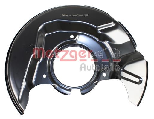 Metzger 6115248 Brake dust shield 6115248: Buy near me in Poland at 2407.PL - Good price!