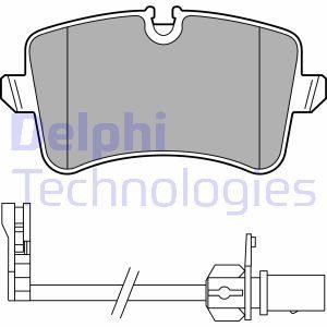 Delphi LP3681 Brake Pad Set, disc brake LP3681: Buy near me in Poland at 2407.PL - Good price!