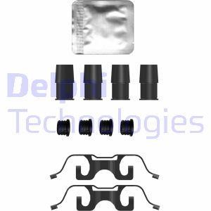Delphi LX0755 Mounting kit brake pads LX0755: Buy near me in Poland at 2407.PL - Good price!