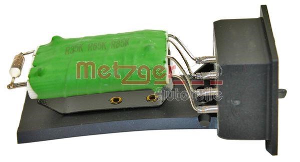 Metzger 0917332 Resistor, interior blower 0917332: Buy near me in Poland at 2407.PL - Good price!