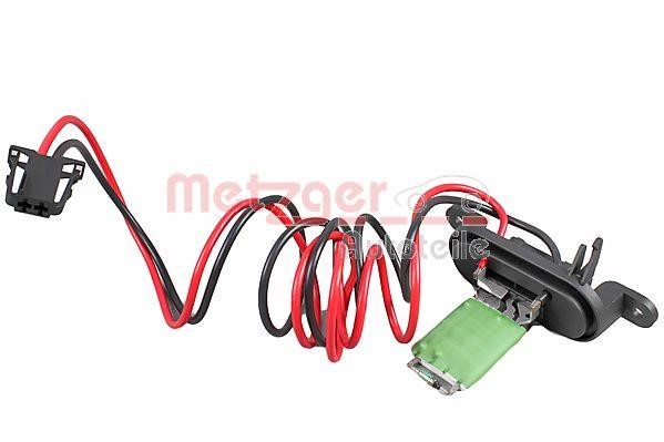 Metzger 0917366 Resistor, interior blower 0917366: Buy near me in Poland at 2407.PL - Good price!