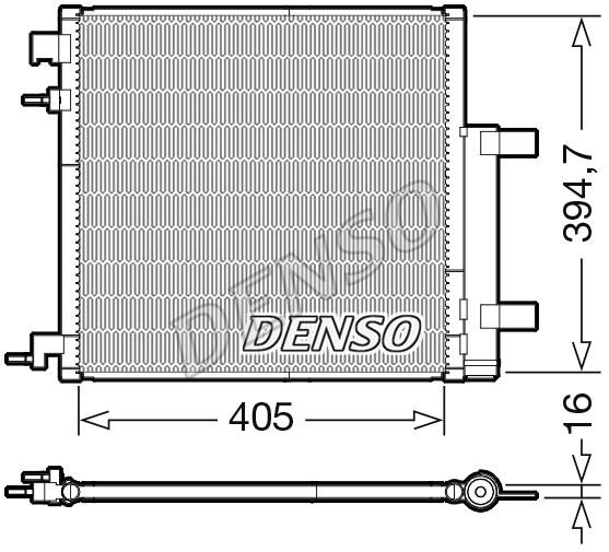 DENSO DCN15006 Радиатор кондиционера (Конденсатор) DCN15006: Отличная цена - Купить в Польше на 2407.PL!