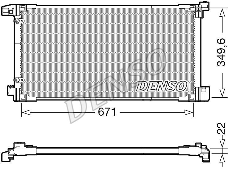 DENSO DCN50114 Cooler Module DCN50114: Buy near me in Poland at 2407.PL - Good price!