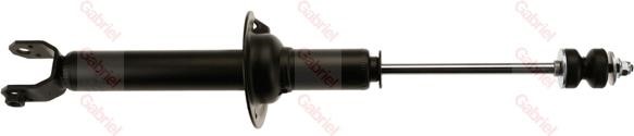 Gabriel G71124 Rear oil and gas suspension shock absorber G71124: Buy near me in Poland at 2407.PL - Good price!