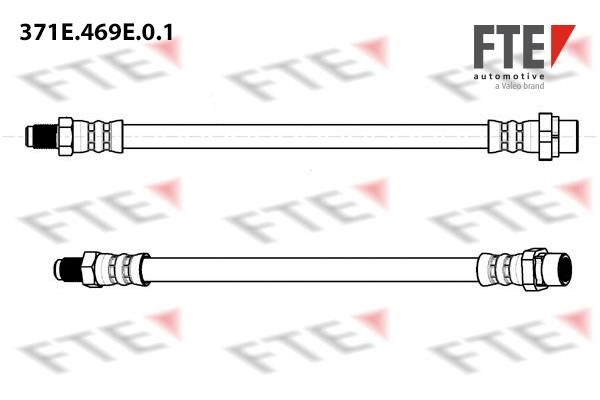 FTE 371E.469E.0.1 Тормозной шланг 371E469E01: Отличная цена - Купить в Польше на 2407.PL!