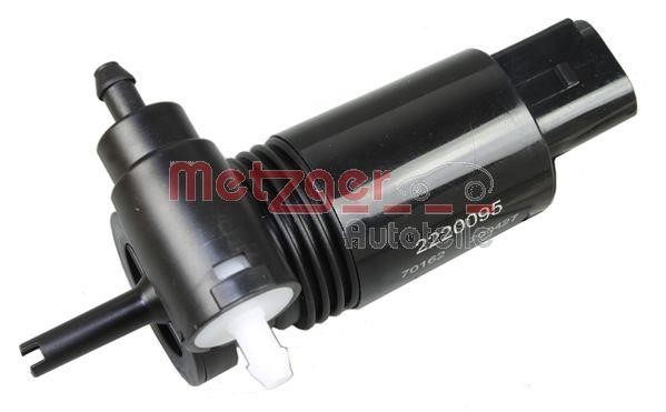 Metzger 2220095 Glass washer pump 2220095: Buy near me in Poland at 2407.PL - Good price!