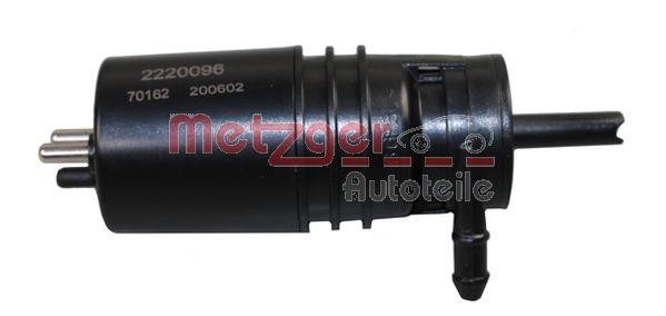 Metzger 2220096 Водяной насос, система очистки окон 2220096: Отличная цена - Купить в Польше на 2407.PL!