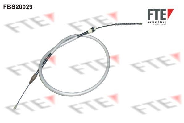 FTE FBS20029 Parking brake cable, right FBS20029: Buy near me in Poland at 2407.PL - Good price!