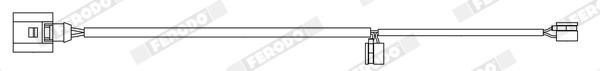 Ferodo FWI462 Датчик износа тормозных колодок FWI462: Купить в Польше - Отличная цена на 2407.PL!