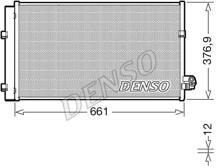 DENSO DCN05106 Радиатор кондиционера (Конденсатор) DCN05106: Отличная цена - Купить в Польше на 2407.PL!