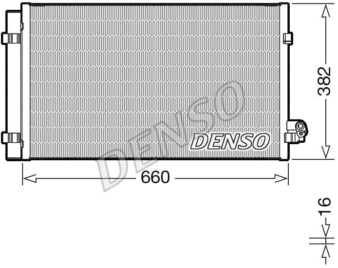 DENSO DCN05107 Радиатор кондиционера (Конденсатор) DCN05107: Отличная цена - Купить в Польше на 2407.PL!