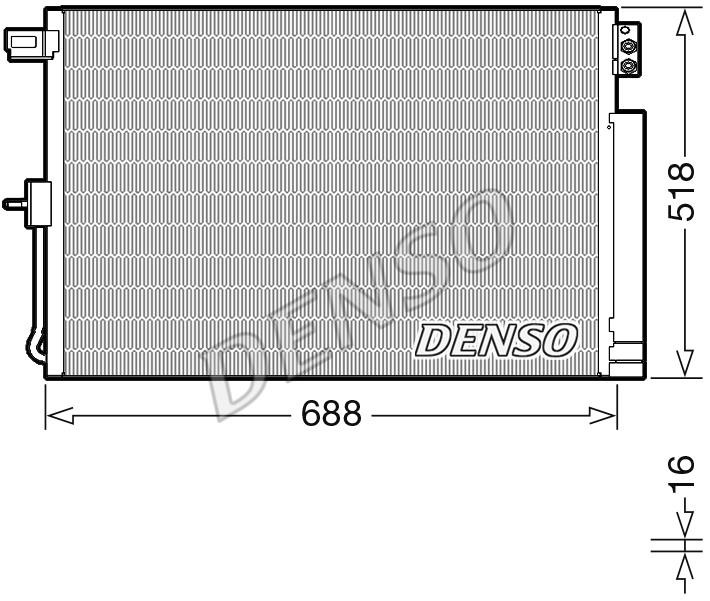 DENSO DCN06019 Радиатор кондиционера (Конденсатор) DCN06019: Купить в Польше - Отличная цена на 2407.PL!