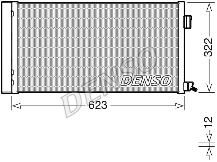 DENSO DCN11010 Радиатор кондиционера (Конденсатор) DCN11010: Купить в Польше - Отличная цена на 2407.PL!